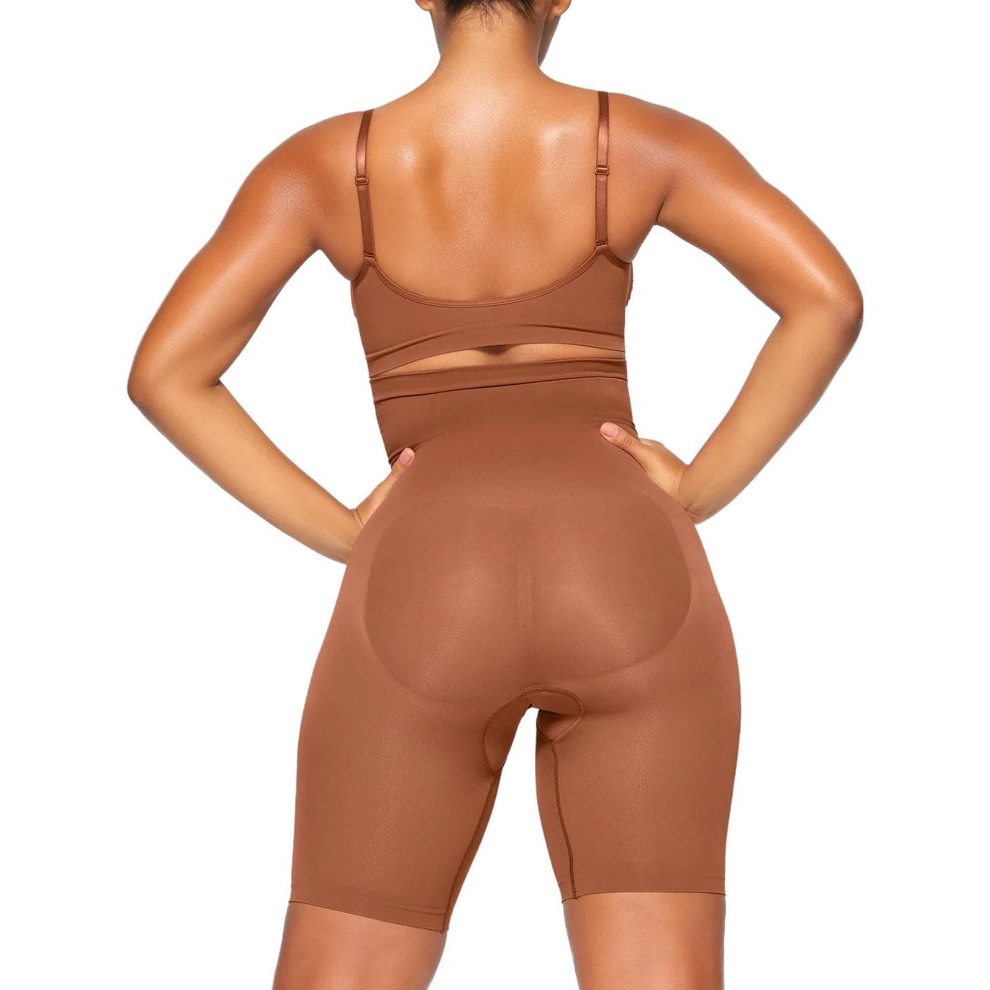 Трусы Skims Бесшовные Sculpt Трусы Женские Бронза Бронза - изображение 3