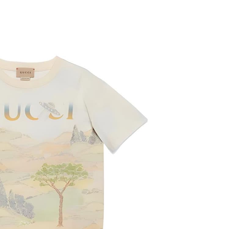 Футболка GUCCI SS22 LogoT - изображение 5