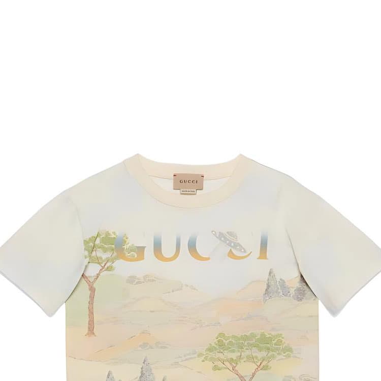 Футболка GUCCI SS22 LogoT - изображение 4