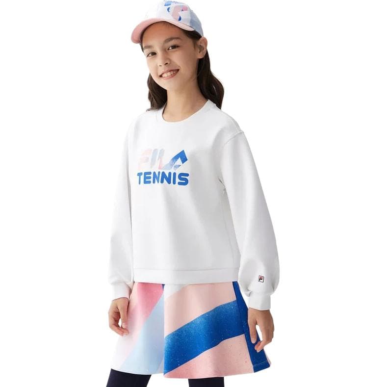 FILA KIDS Детское платье летнее детское белое - изображение 3