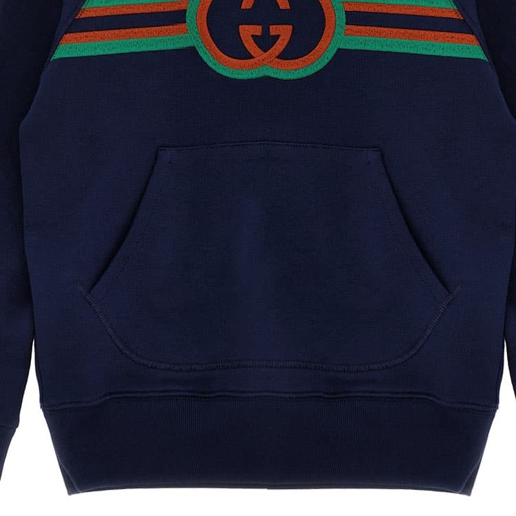 GUCCI Толстовка темно-синий детский - изображение 4
