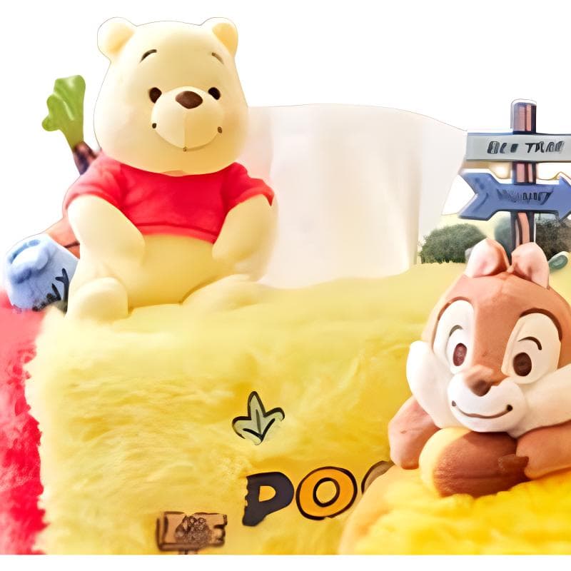 Disney Винни Коробка для салфеток Седативный эффект Аксессуары для кукол - изображение 3