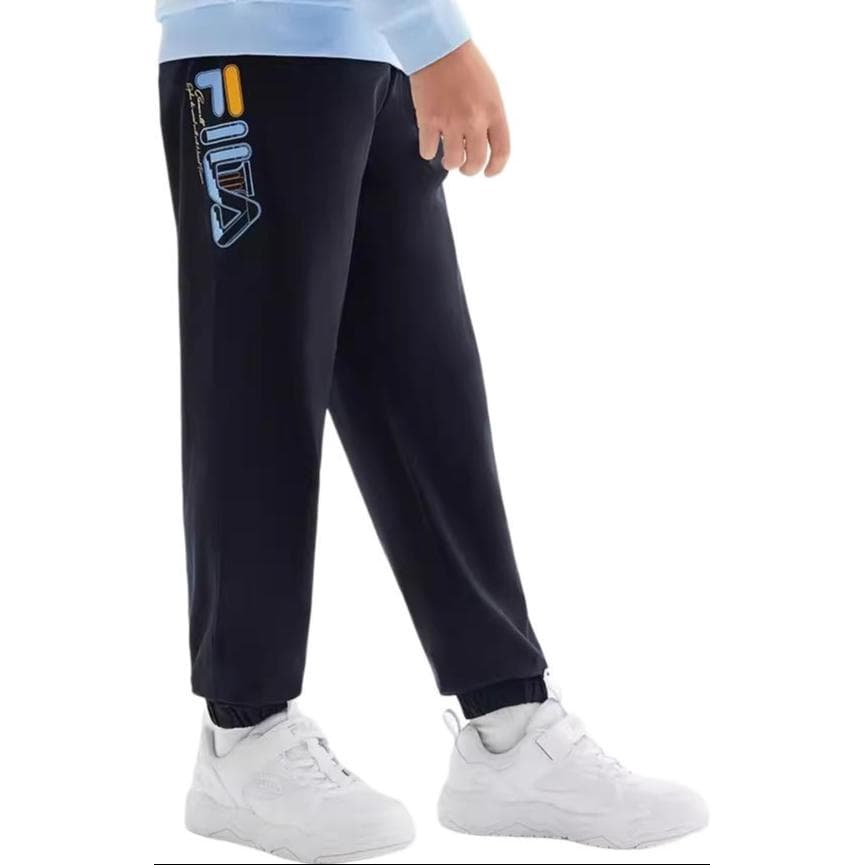 FILA KIDS Вязаные тренировочные штаны Легенда Синий Детский - изображение 3