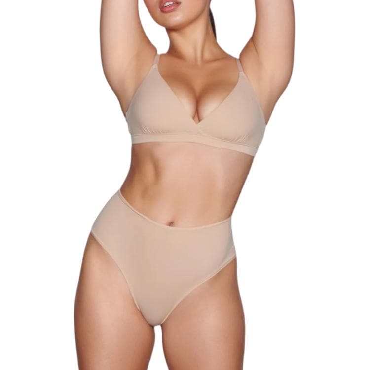 Бюстгальтер SKIMS FITS EVERYBODY Crossover BRALETTE Бюстгальтер Женский Глина Глина - изображение 2