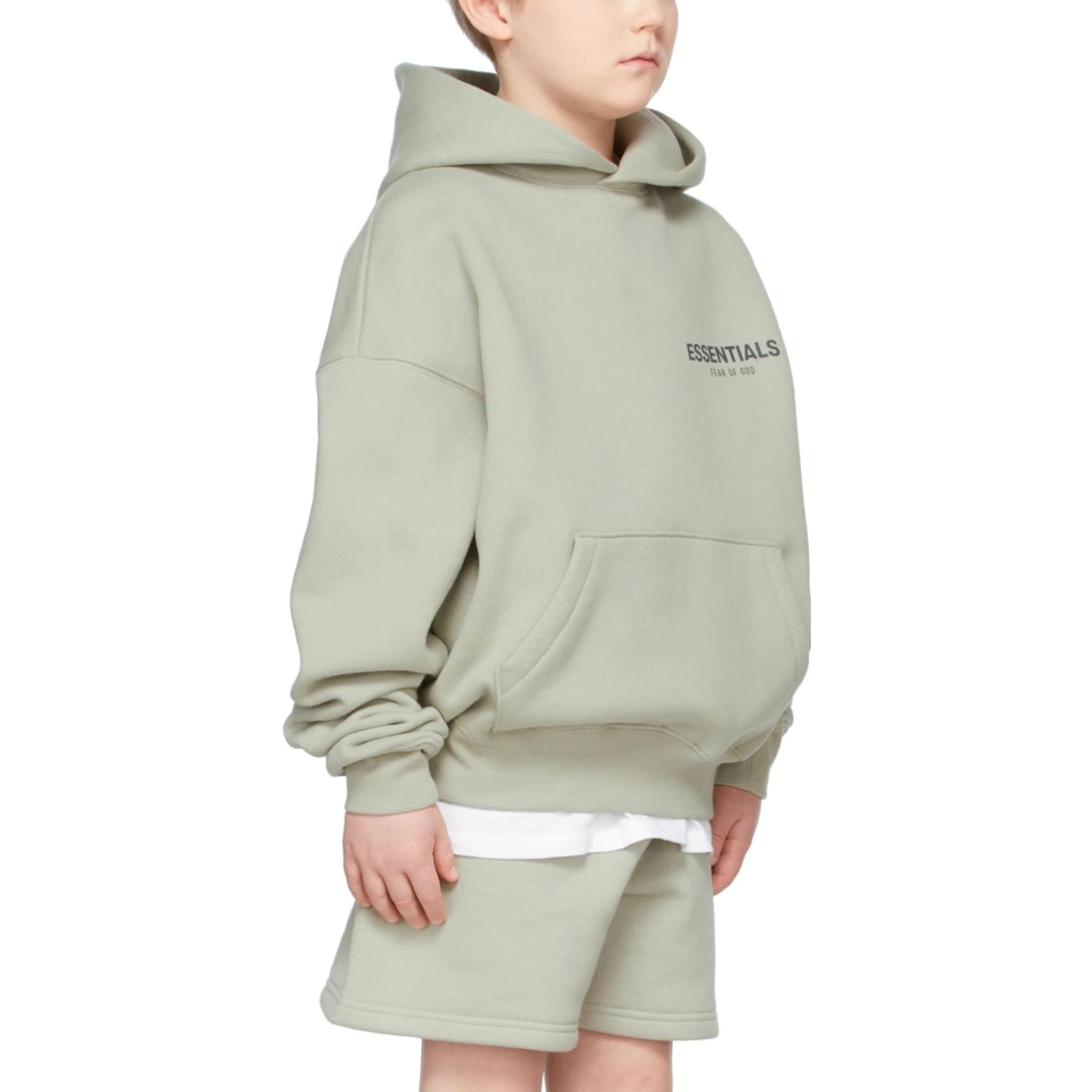Fear of God Essentials Concrete Pullover Hoodie - изображение 4