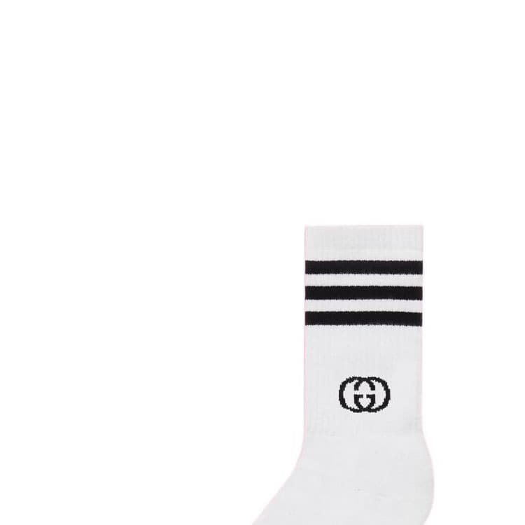 Носки Gucci x adidas Originals White Socks - изображение 4