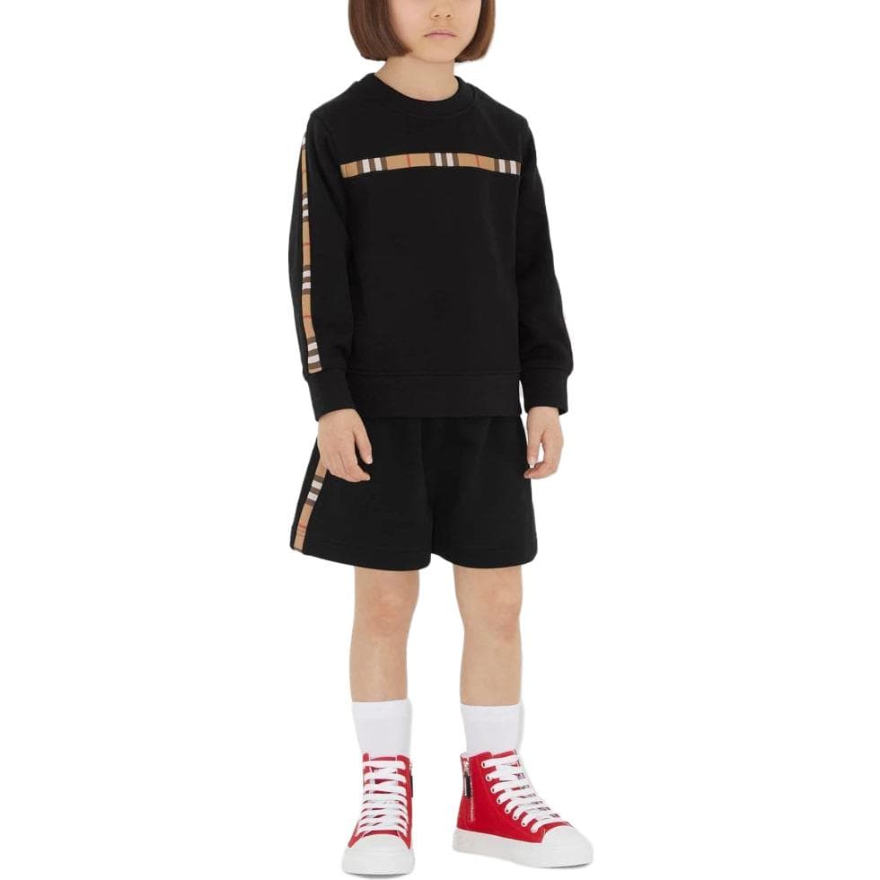 Burberry Черные Kids Шорты - изображение 3