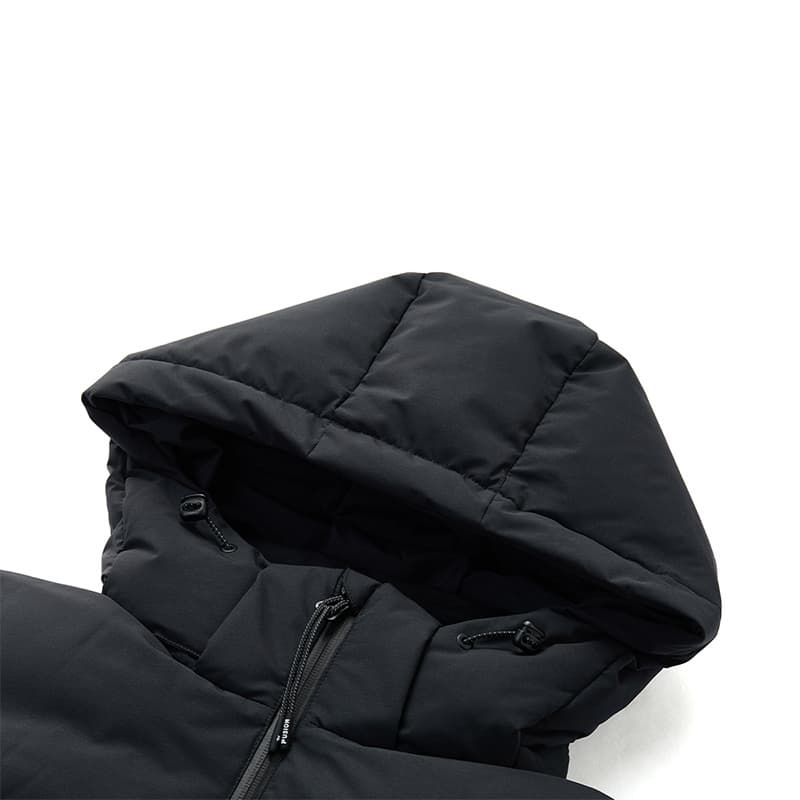 Зимняя куртка FILA FUSION Пуховик Унисекс Глубокий Черный - изображение 3