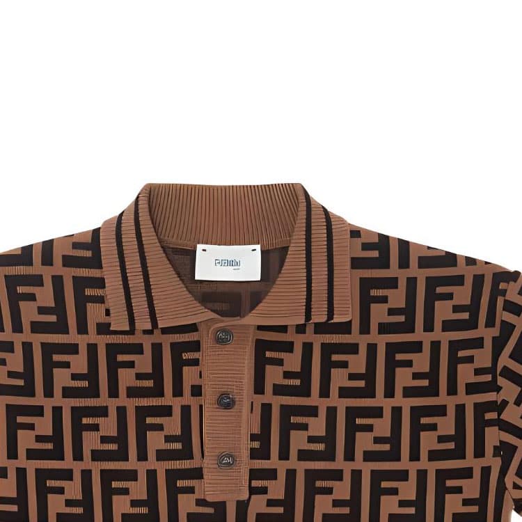 Футболка FENDI FW22 LogoPolo - изображение 5