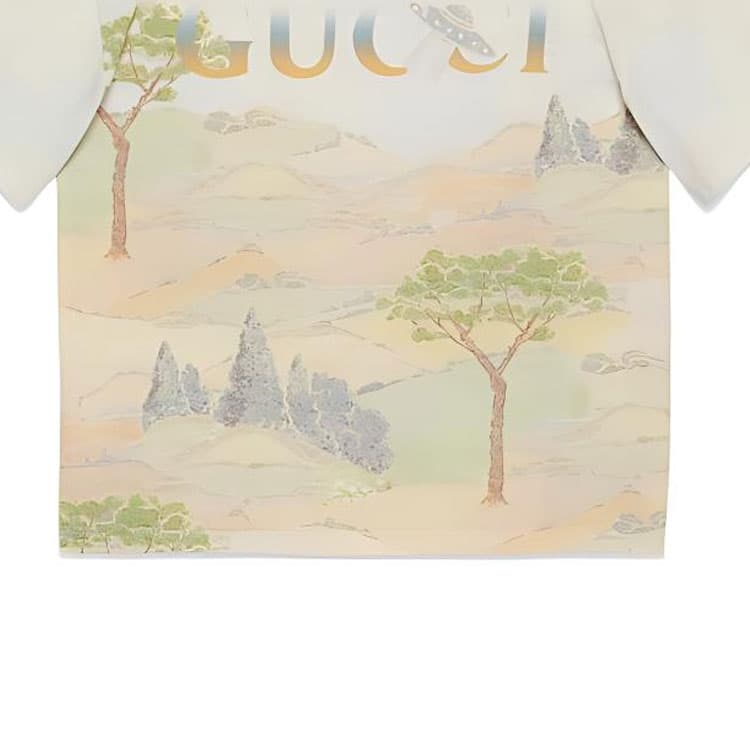 Футболка GUCCI SS22 LogoT - изображение 6