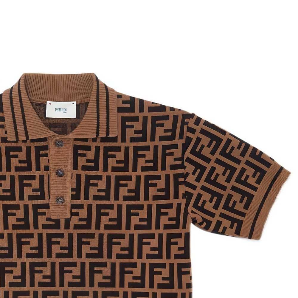 Футболка FENDI FW22 LogoPolo - изображение 4