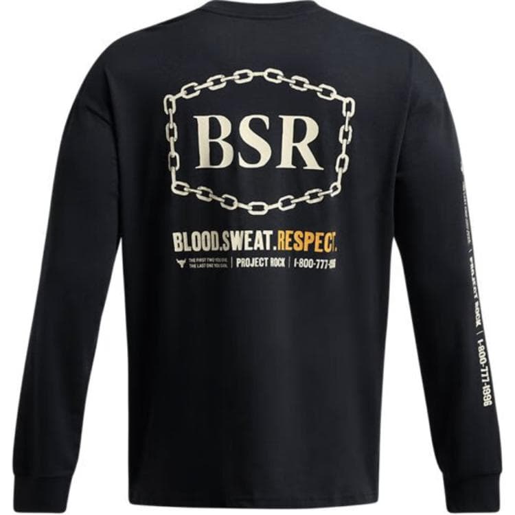 Футболка Under Armour Project Rock Project Rock Футболка Мужской Черный - изображение 2