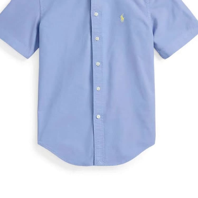 Polo Ralph Lauren SS24 Рубашка Синяя Детская - изображение 3