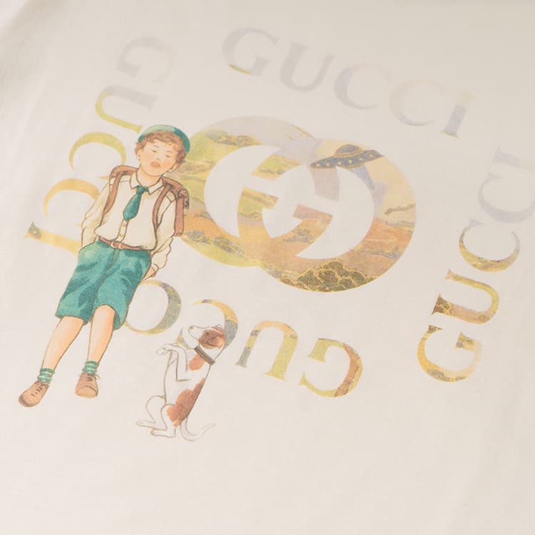 Футболка GUCCI FW22 LogoT - изображение 4