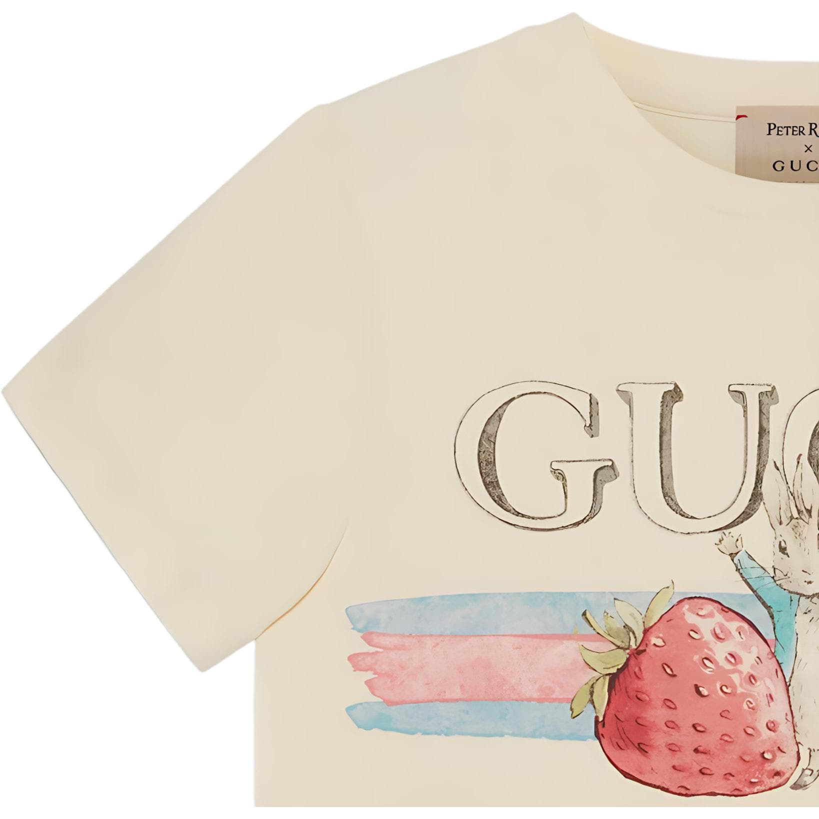 Футболка GUCCI x Peter Rabbit SS24 LogoT - изображение 11