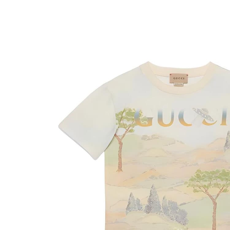 Футболка GUCCI SS22 LogoT - изображение 3