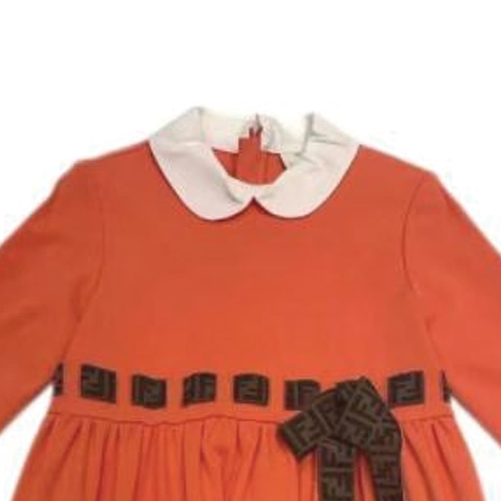 FENDI Апельсин Kids Платья - изображение 3