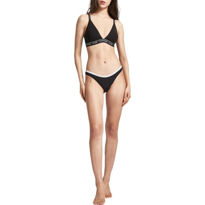 Бюстгальтер Calvin Klein Triangle Bra Black - изображение 5