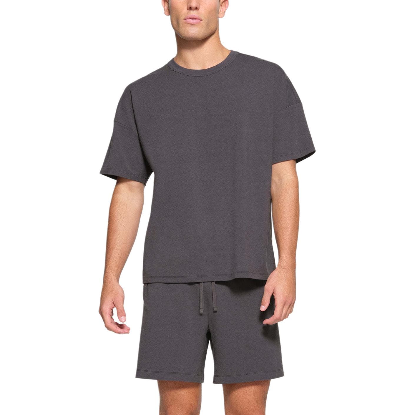 Футболка SKIMS JERSEY LOUNGE MENS RELAXED T-SHIRT FW23 MENS T ASH - изображение 2