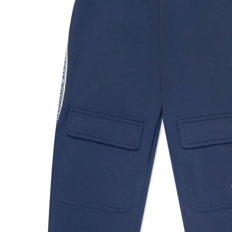 EMPORIO ARMANI Полные Брюки SS24 Морской Синий Детский - изображение 5
