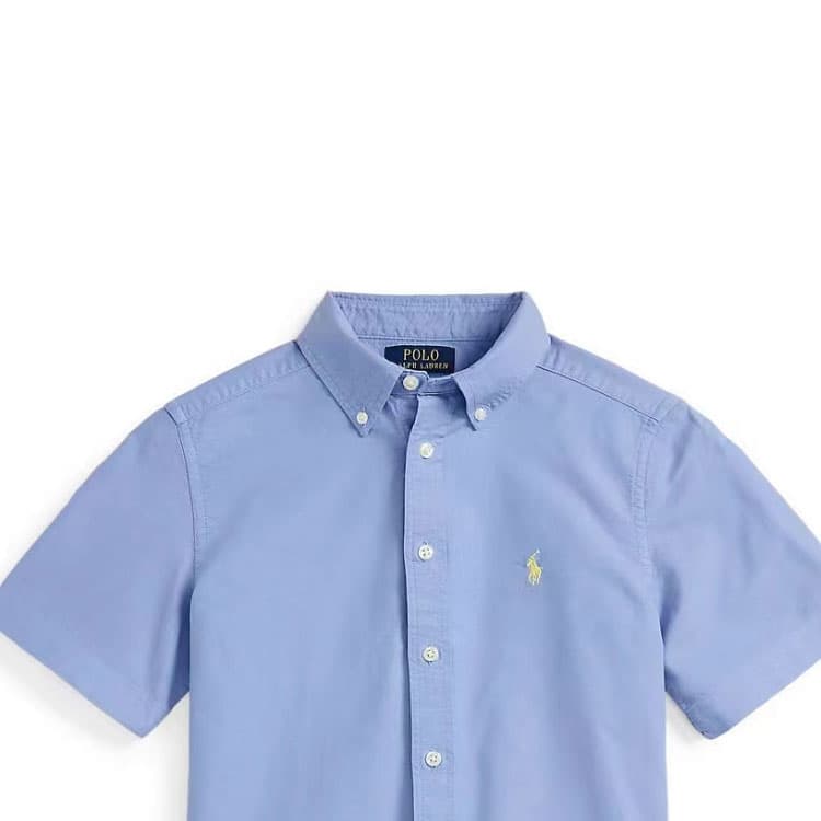 Polo Ralph Lauren SS24 Рубашка Синяя Детская - изображение 2