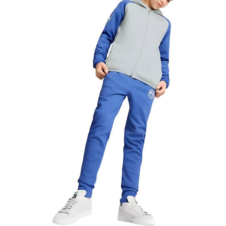 PUMA Толстовка Стиль Платиновый Серый Детский - изображение 4