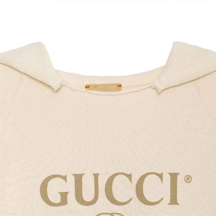 Gucci Kids Hoodie Beige - изображение 6