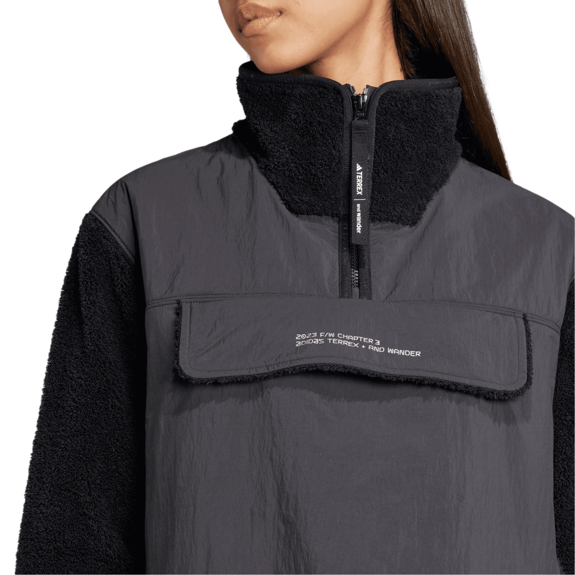 Худи adidas TERREX x and wander FW23 - изображение 6