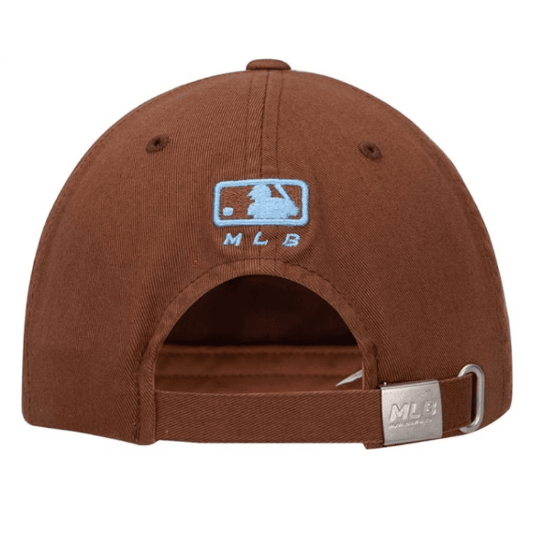 Кепка Mlb Base Logo Хлопковое волокно Кепки Унисекс Коричневый - изображение 3