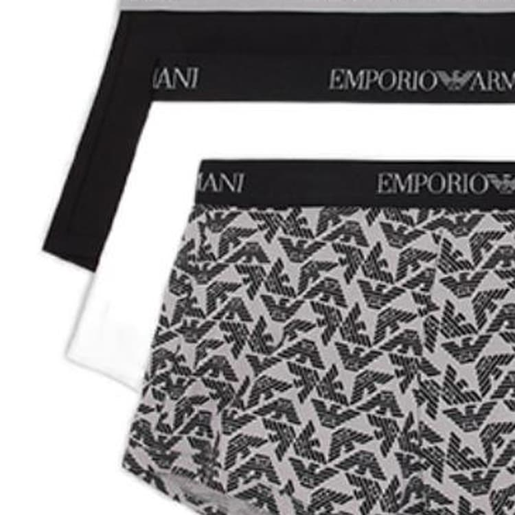 Трусы EMPORIO ARMANI FW22 logo 3 - изображение 4
