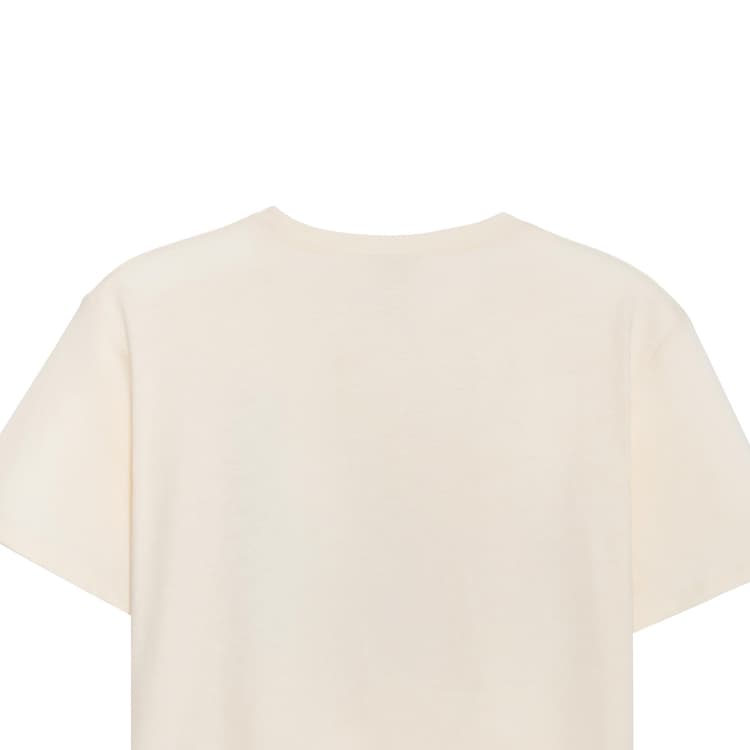 Футболка Gucci Logo Print Ivory T-Shirt Kids - изображение 5