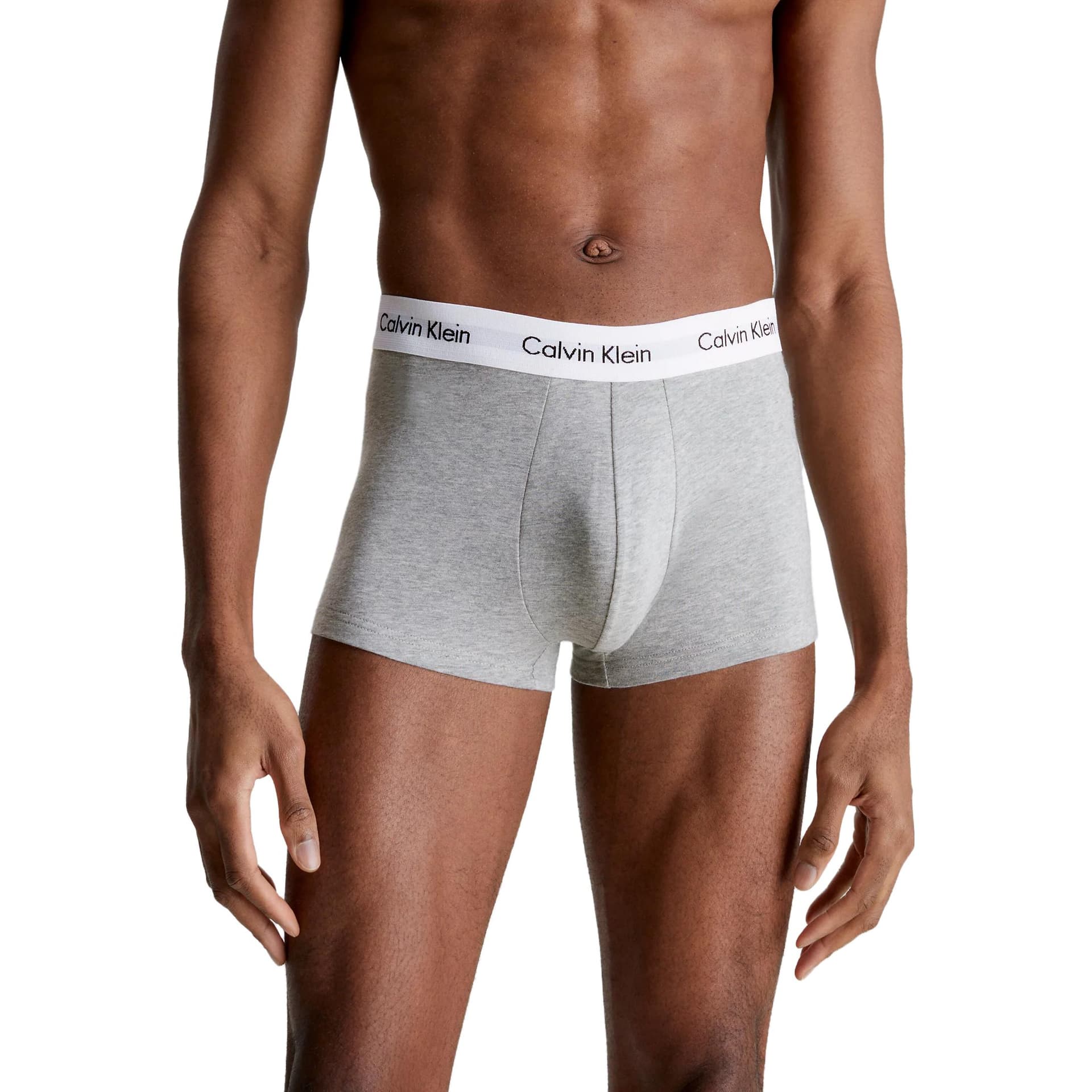 Трусы Calvin Klein 3 Pack Low Rise Trunks - Cotton Stretch 3 - изображение 3