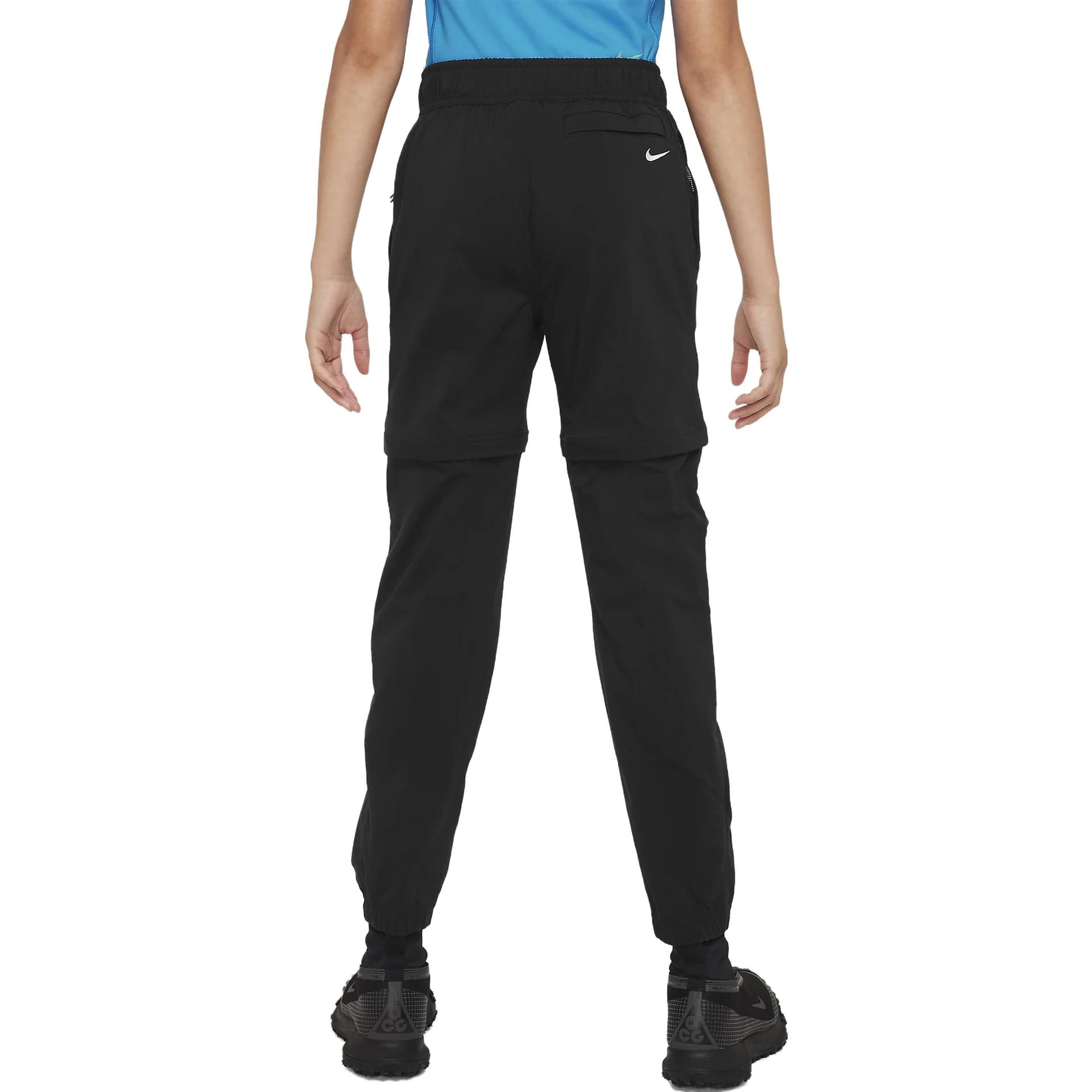 NIKE Черные Kids Брюки - изображение 4