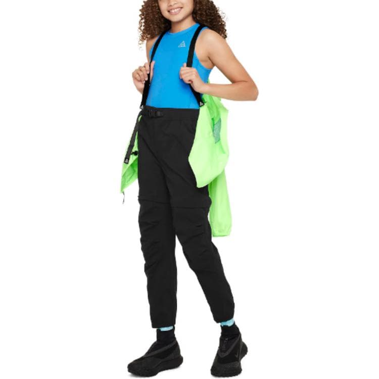 NIKE Черные Kids Брюки - изображение 3
