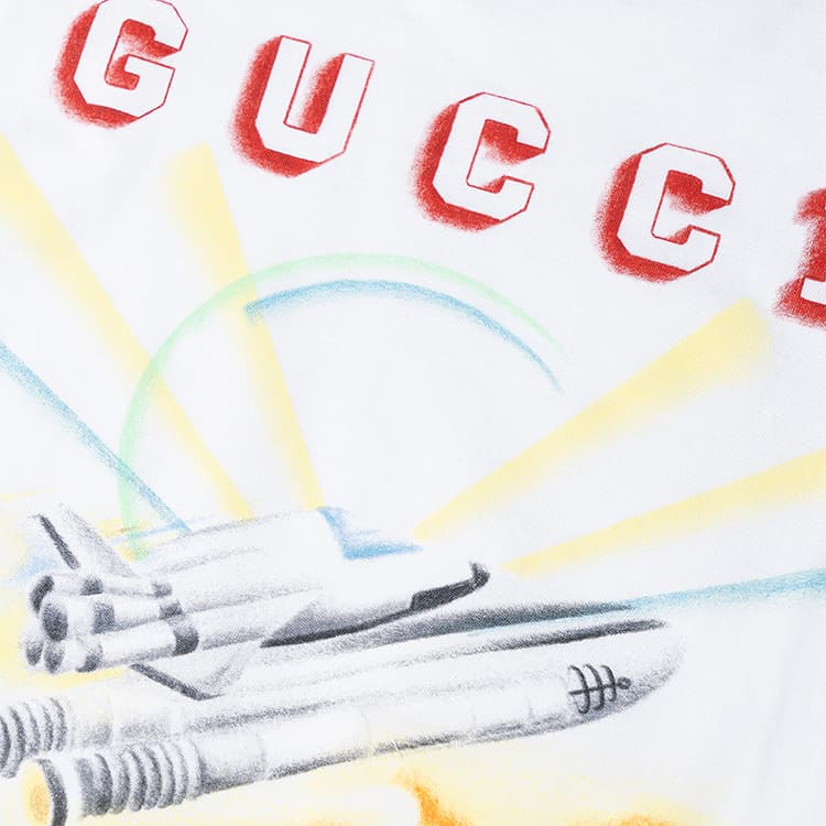Футболка GUCCI SS22 White Tee - изображение 3