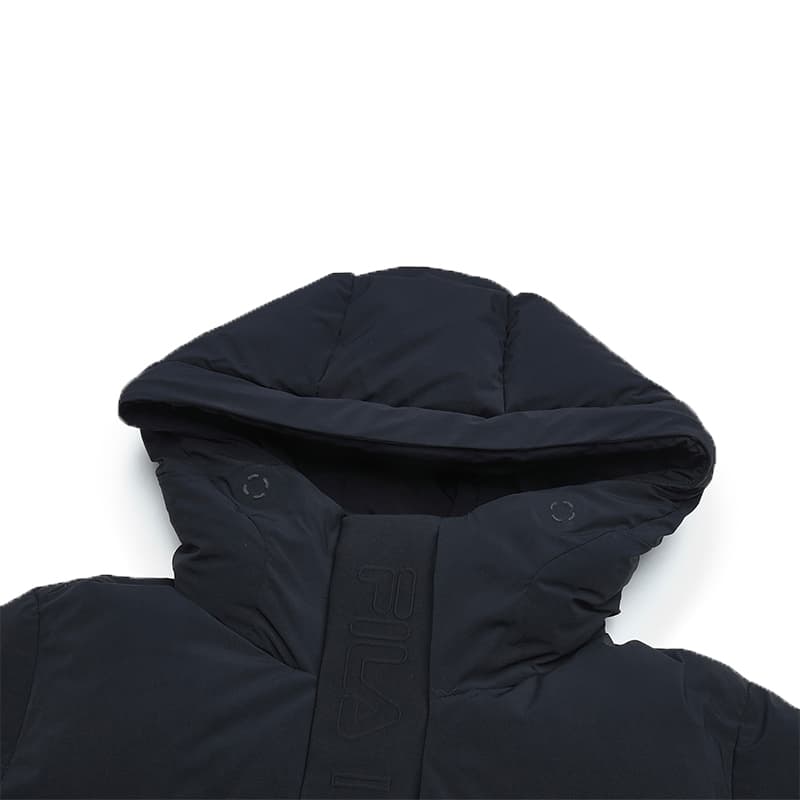 Зимняя куртка FILA Белый Пуховик Мужской Глубокий Черный - изображение 3