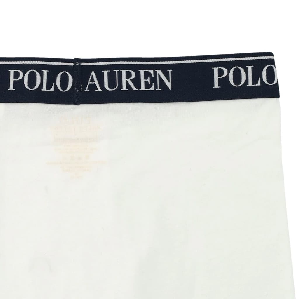 Polo Ralph Lauren SS24 Трусы для детей 3 упаковки мел белый - изображение 7