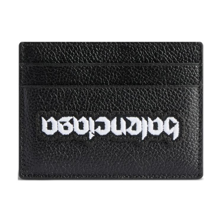Картхолдер Balenciaga Cash cow Кожа Картхолдер Мужской Черный - изображение 1