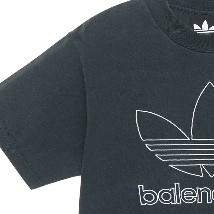 Футболка Balenciaga x adidas FW22 Logo T-Shirt - изображение 5