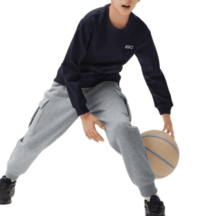 asics Urban Fashion Full Length Брюки Детский Серый - изображение 4