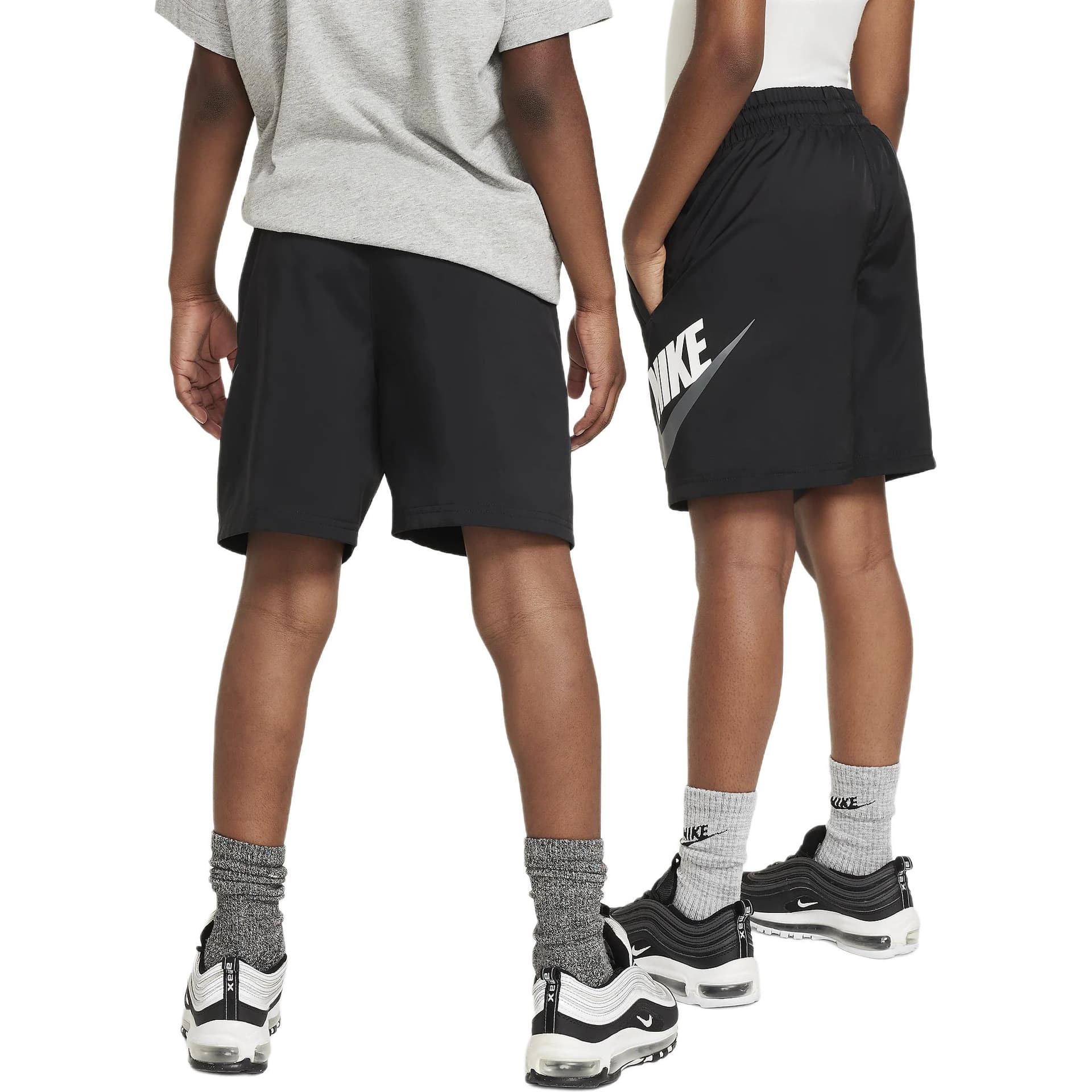Nike Sportswear Woven Shorts Kids Black - изображение 4