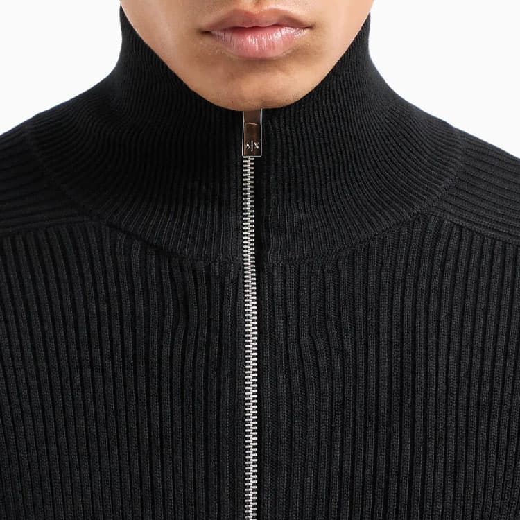 ARMANI EXCHANGEAE FW24 Трикотаж Мужской Черный - изображение 5