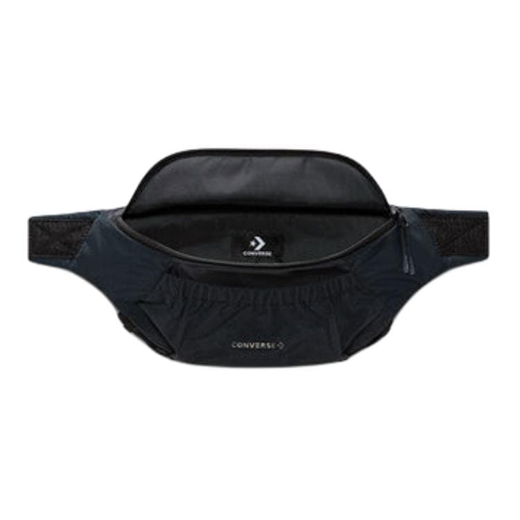 Поясная сумка Converse Active Sling Повседневная нейлоновая поясная сумка через плечо Унисекс Парный Черный - изображение 5
