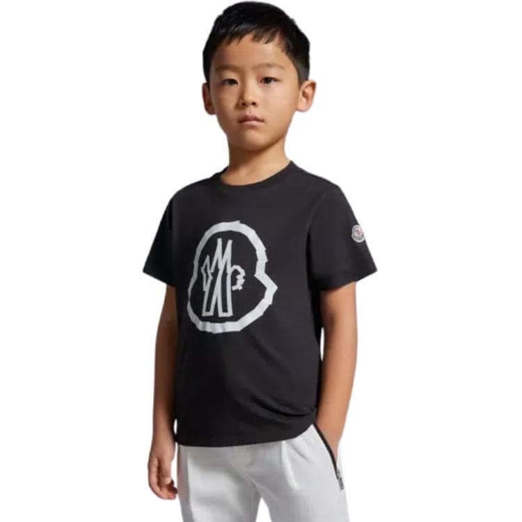 Футболка Moncler Embellished with a Printed Logo Motif T - изображение 4