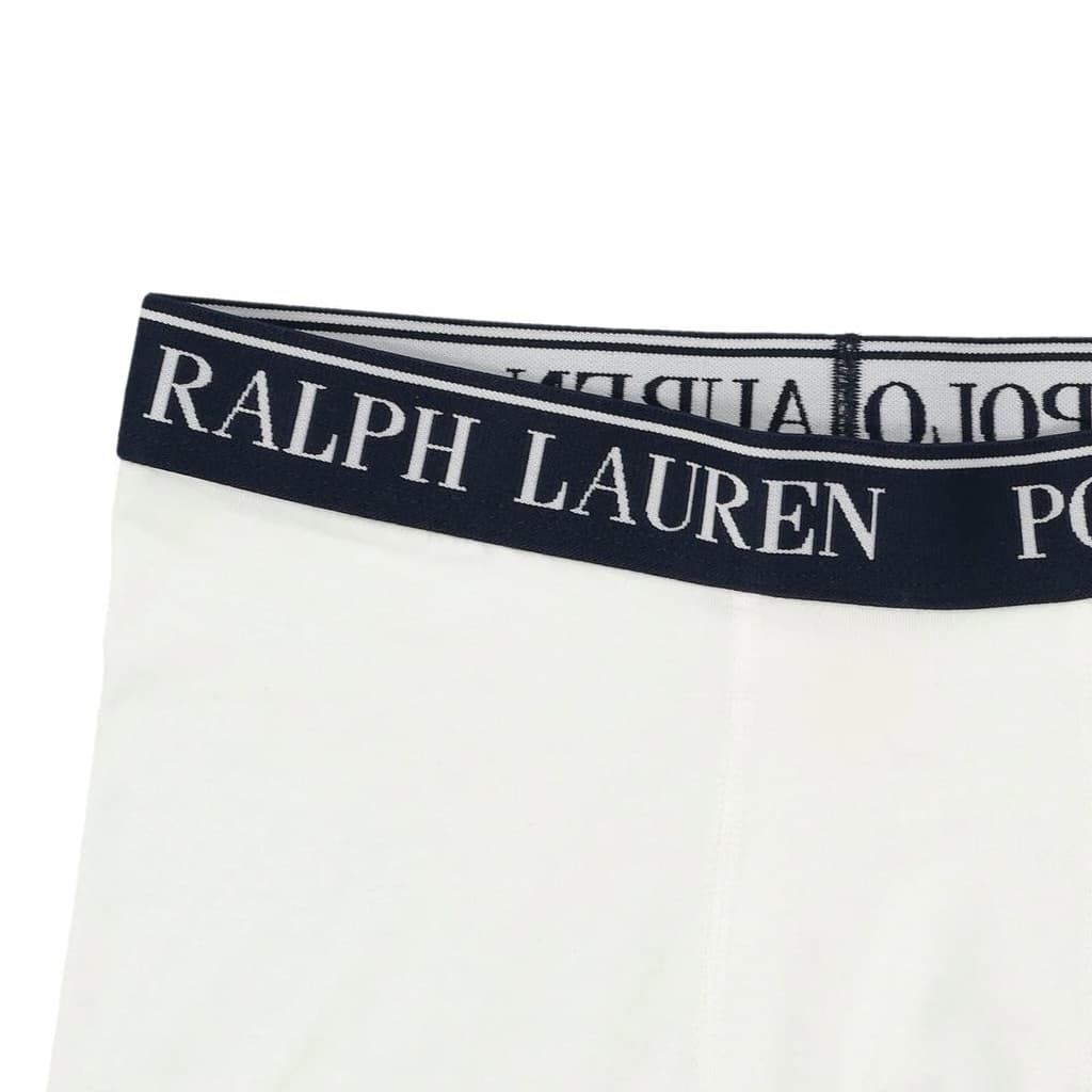 Polo Ralph Lauren SS24 Трусы для детей 3 упаковки мел белый - изображение 5