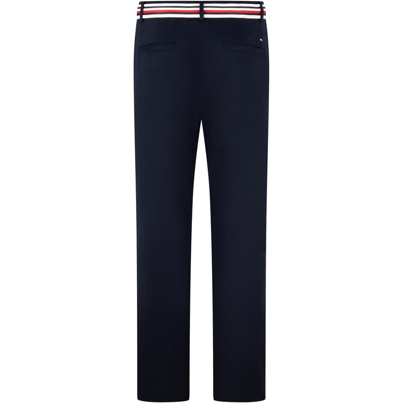 Штаны Tommy Hilfiger Повседневные Брюки Женские Темно-Синие - изображение 2