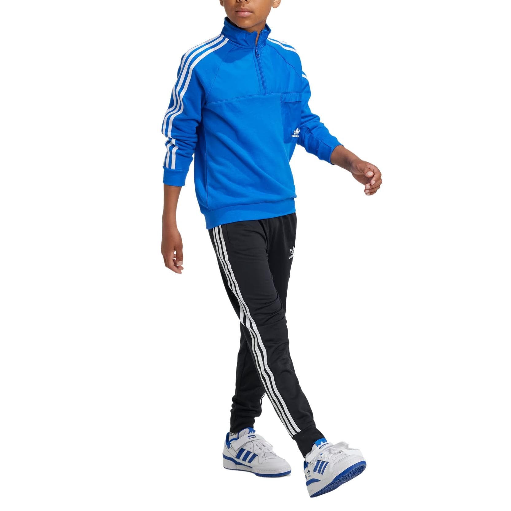 Adidas Originals Толстовка синий для подростков - изображение 4
