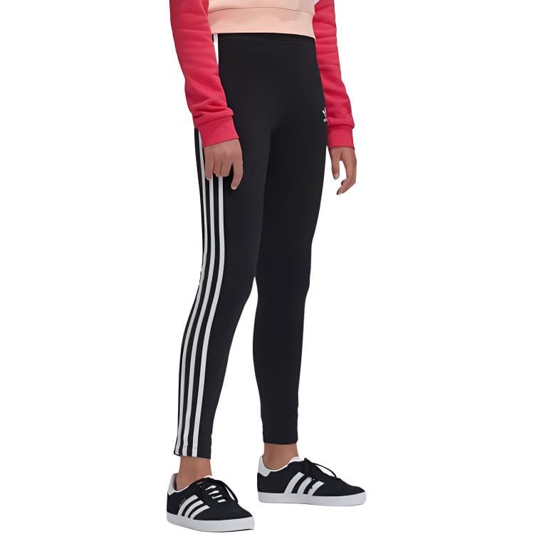 Adidas Черные Школьные Тренировочные Брюки для Детей - изображение 3