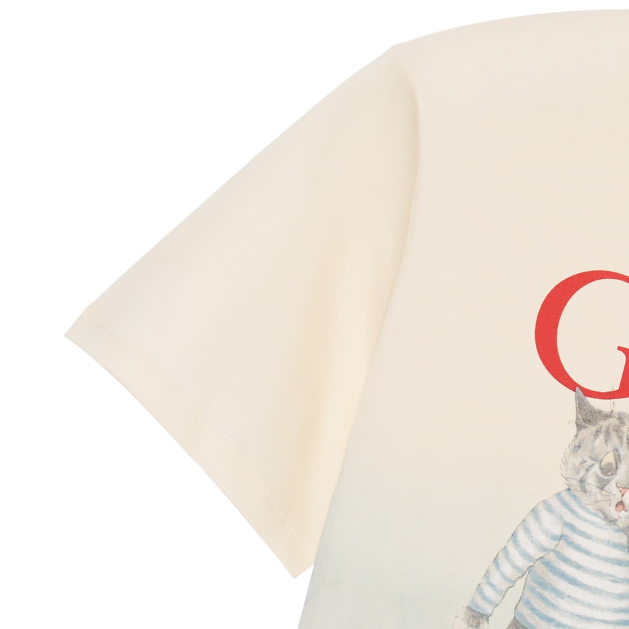 Футболка Gucci Cartoon Print T-Shirt Kids Beige - изображение 8