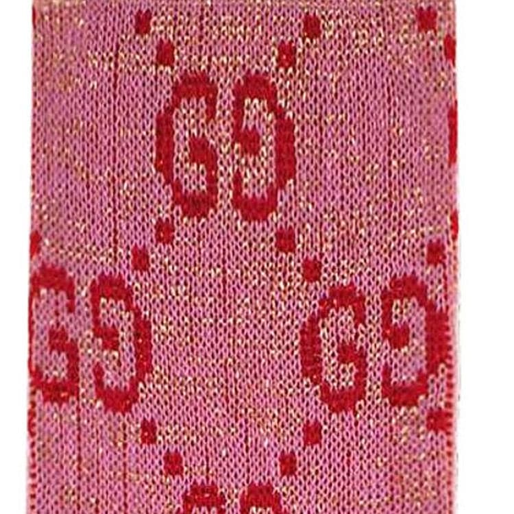 Носки Gucci High Socks Pink - изображение 5